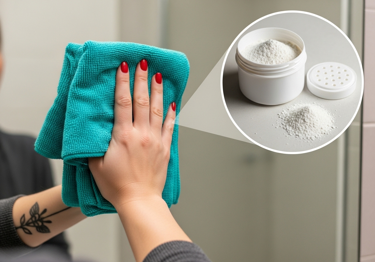 Cómo limpiar los espejos y perfumar todo el baño. content image
