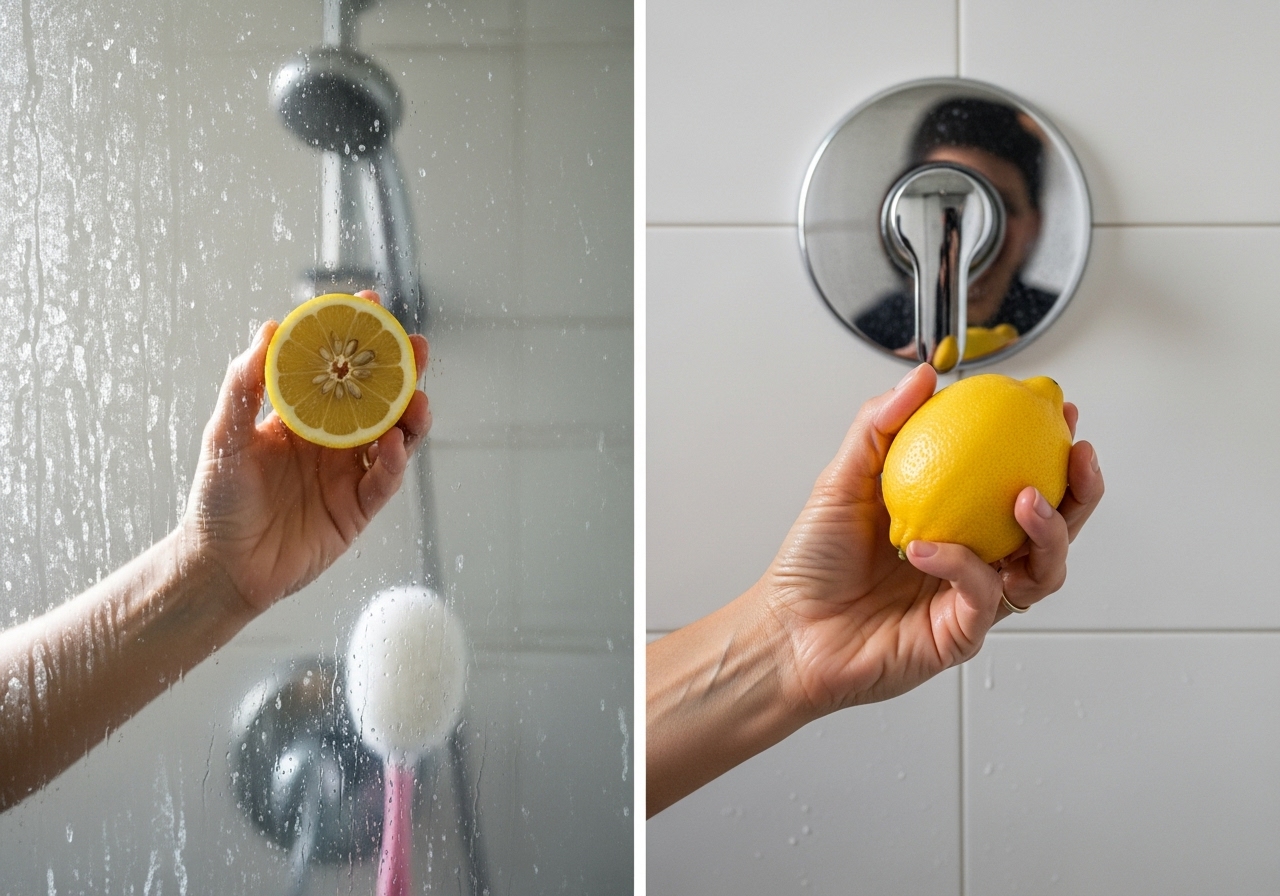 Cómo quitar toda la cal y hacer brillantes grifos y duchas con 1 limón content image