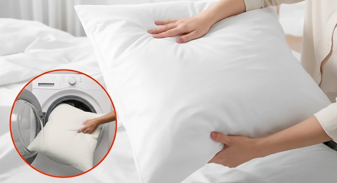 Cómo deshacerse de las manchas y el sudor de las almohadas de forma natural. content image
