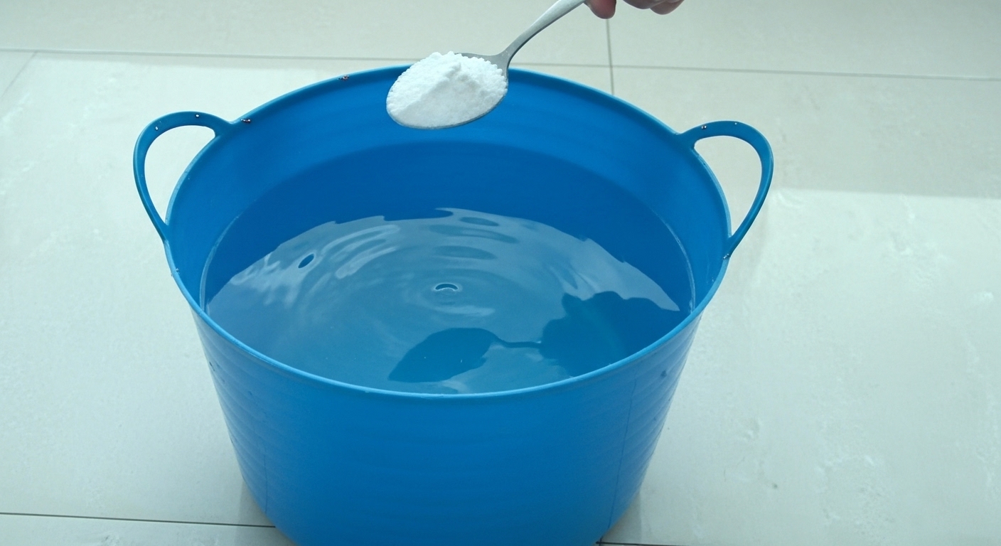 Solo muy limpio y sin rayones con un detergente casero que limpia las filas content image