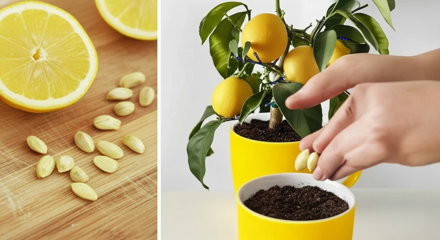 Así cultiva un limón en una taza para dar sabor a toda la casa. content image