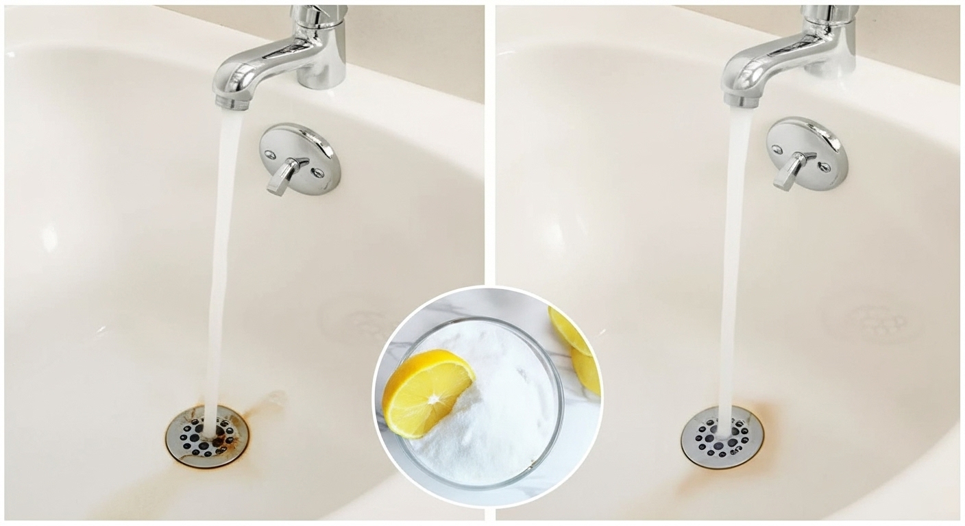 2 consejos para quitar los tiradores naranjas sin olor de la bañera content image