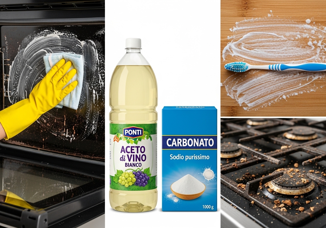 3 trucos para eliminar restos de comida y hierba incrustada de estufas y hornos content image