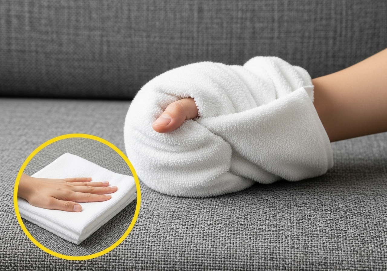 Cómo limpiar un sofá usando el método del inodoro: eliminar el polvo y la ropa content image