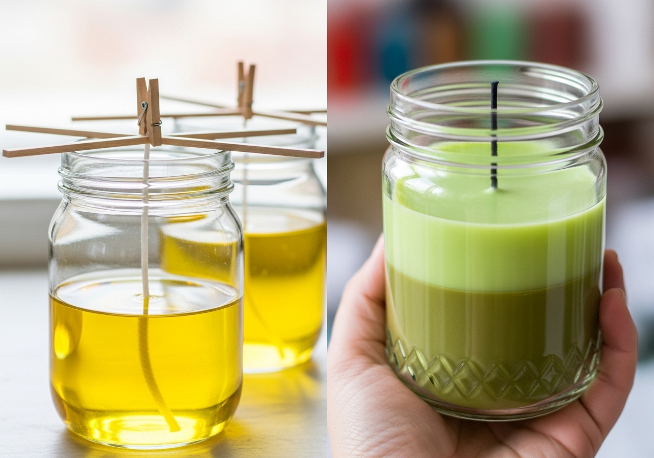 Velas con reciclado de cocina aceite: cómo prepararlas en 5 pasos content image