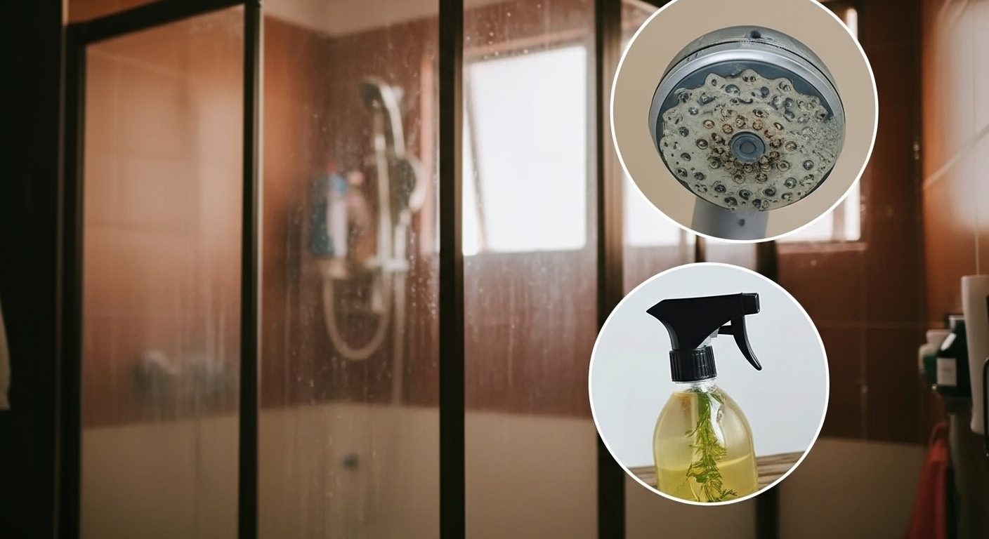 Cómo preparar un spray que elimina la cal de la ducha content image