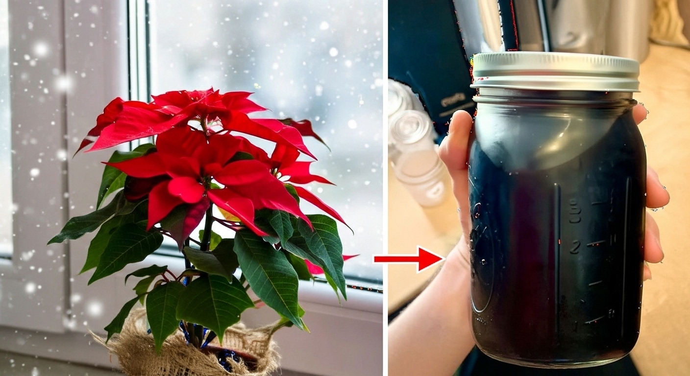 Por eso las flores de Pascua se mantienen rojas y no pierdan sus hojas: 5 fertilizantes caseros content image