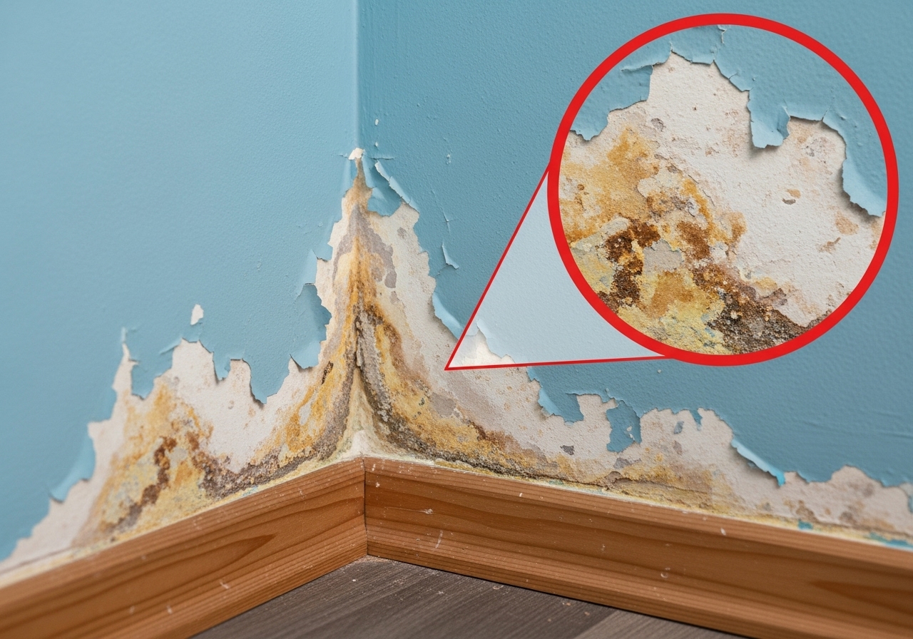 Esto elimina rápidamente la sal y la humedad de las paredes. content image