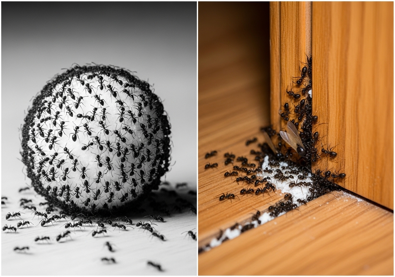 Las 3 trampas son más efectivas para eliminar hormigas de su casa y balcón durante el invierno. content image