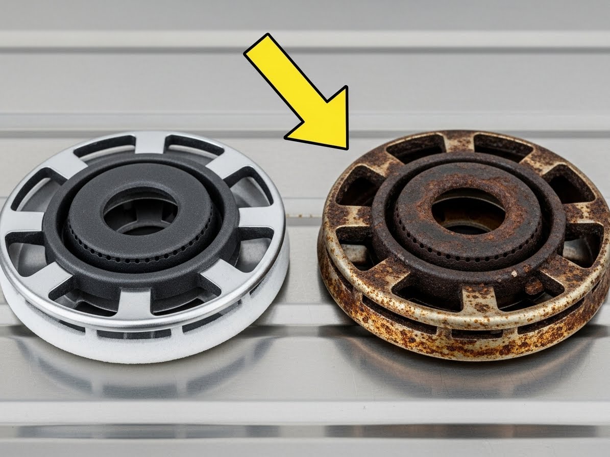 Cómo limpiar los quemadores de las placas de gas con jabón amarillo para horrar dinero content image